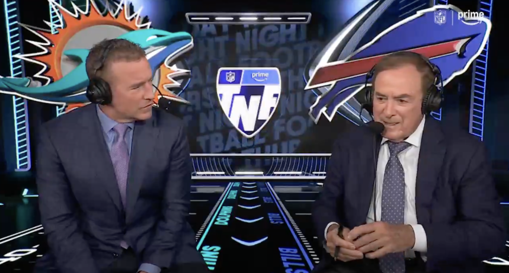 Eagles fans take exception to perceived dig from Al Michaels