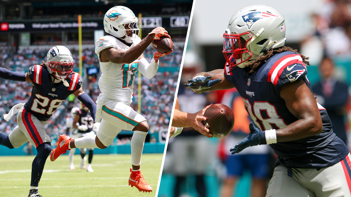 Rhamondre Stevenson shines; secondary woes continue – NBC Sports Boston