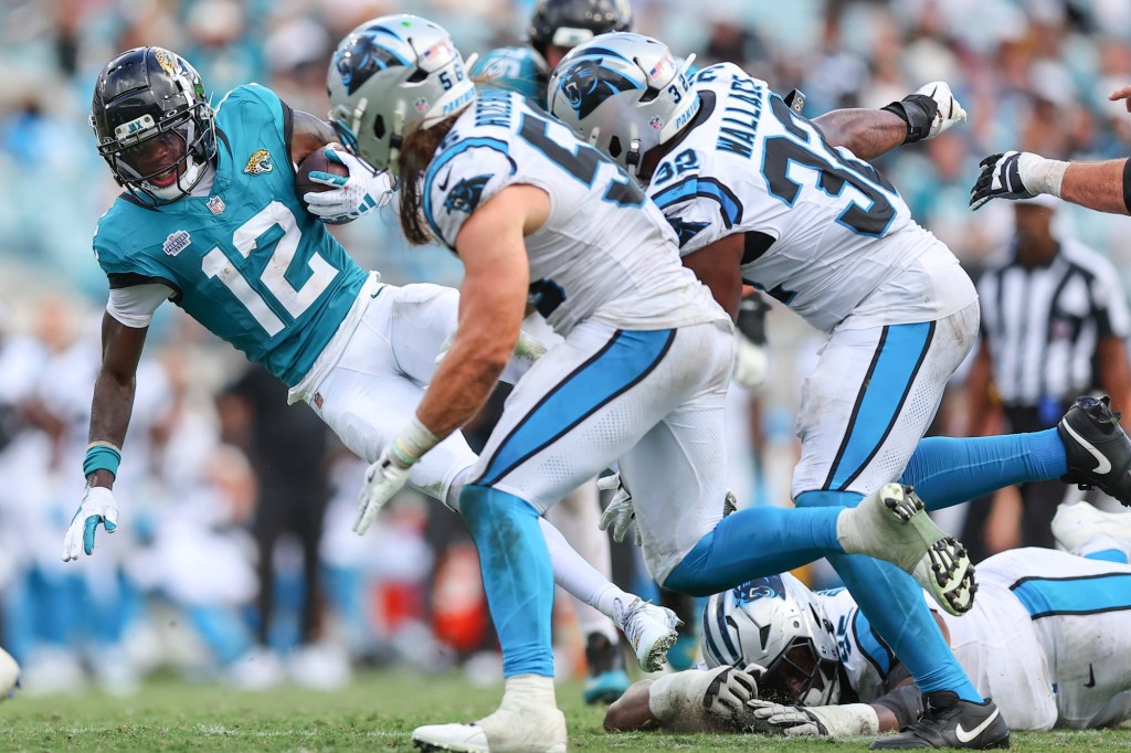 49ers face Travis Hunter, Jaguars' rookie two-way player finding his way