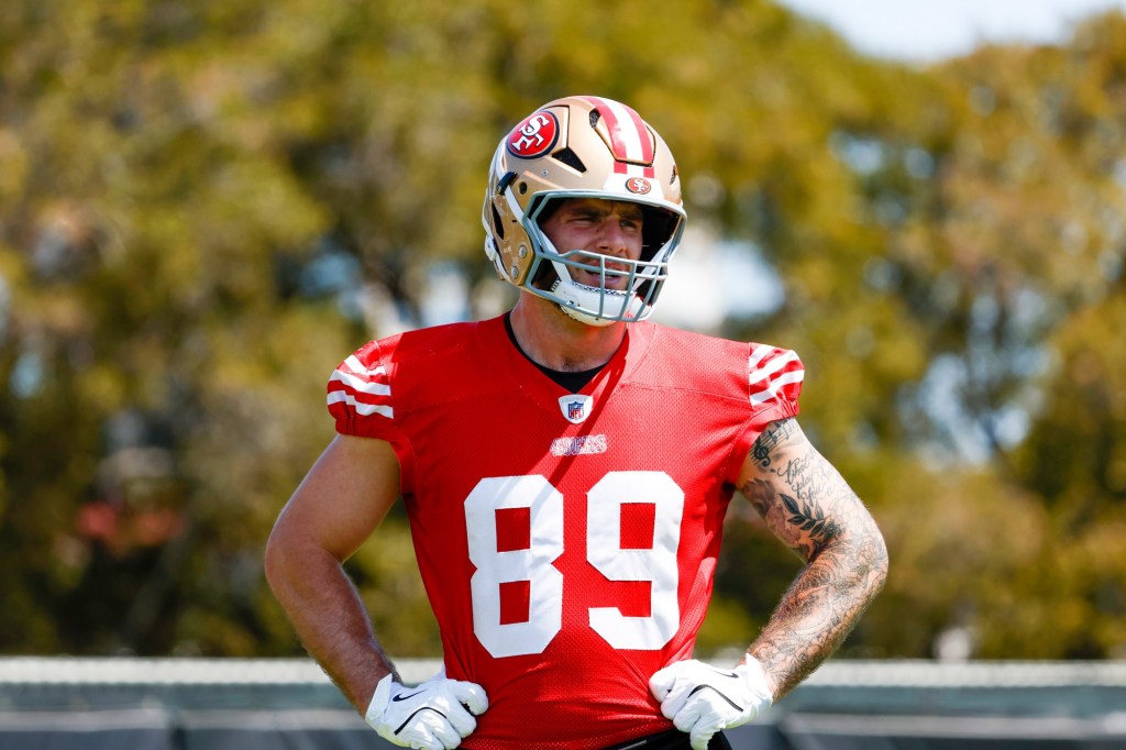 49ers' Luke Farrell relishes dirty work as blocking tight end