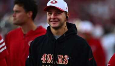 49ers flex QB Adrian Martinez from practice squad; Purdy likely inactive