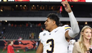 Jaron-Keawe Sagapolutele delivers for Cal Bears vs. Oregon State