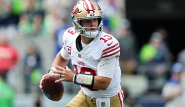 49ers will start Brock Purdy Sunday against Jacksonville