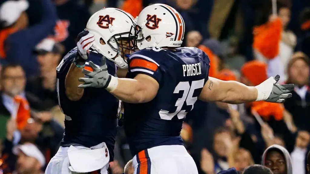 Auburn Tigers players in 2013. (Source: Kevin C. Cox/Getty Images)