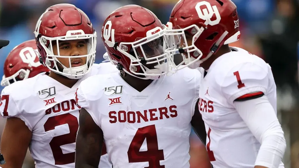 Oklahoma Sooners players in 2019. (Source: Jamie Squire/Getty Images)