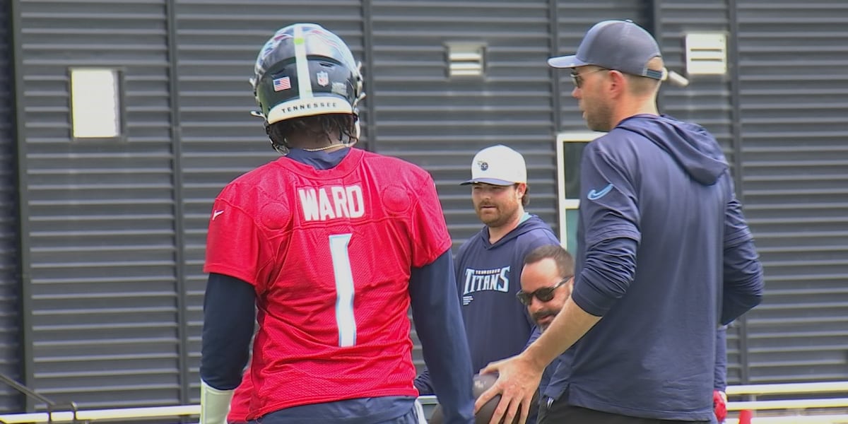 Titans rookie QB Cam Ward to make Nissan Stadium debut