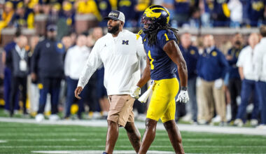 Texas Longhorns head coach Steve Sarkisian before the College Football Playoff semifinal against the Ohio State Buckeyes in the Cotton Bowl at AT&T Stadium.