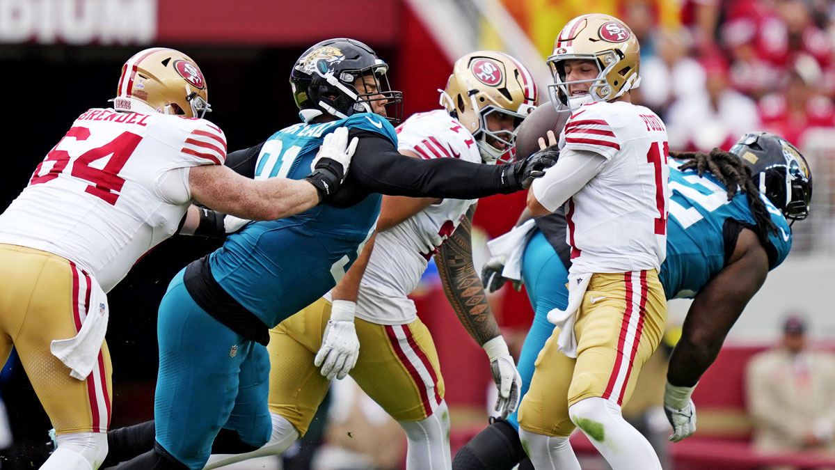 Where 49ers sit after Jaguars loss – NBC Sports Bay Area & California