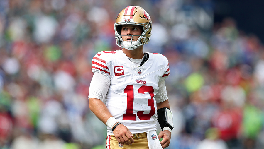 NFC West Check-In 49ers Brock Purdy Seattle Seahawks...