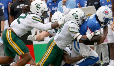 SMU falls out of AP Top 25 after 2OT loss vs. Baylor