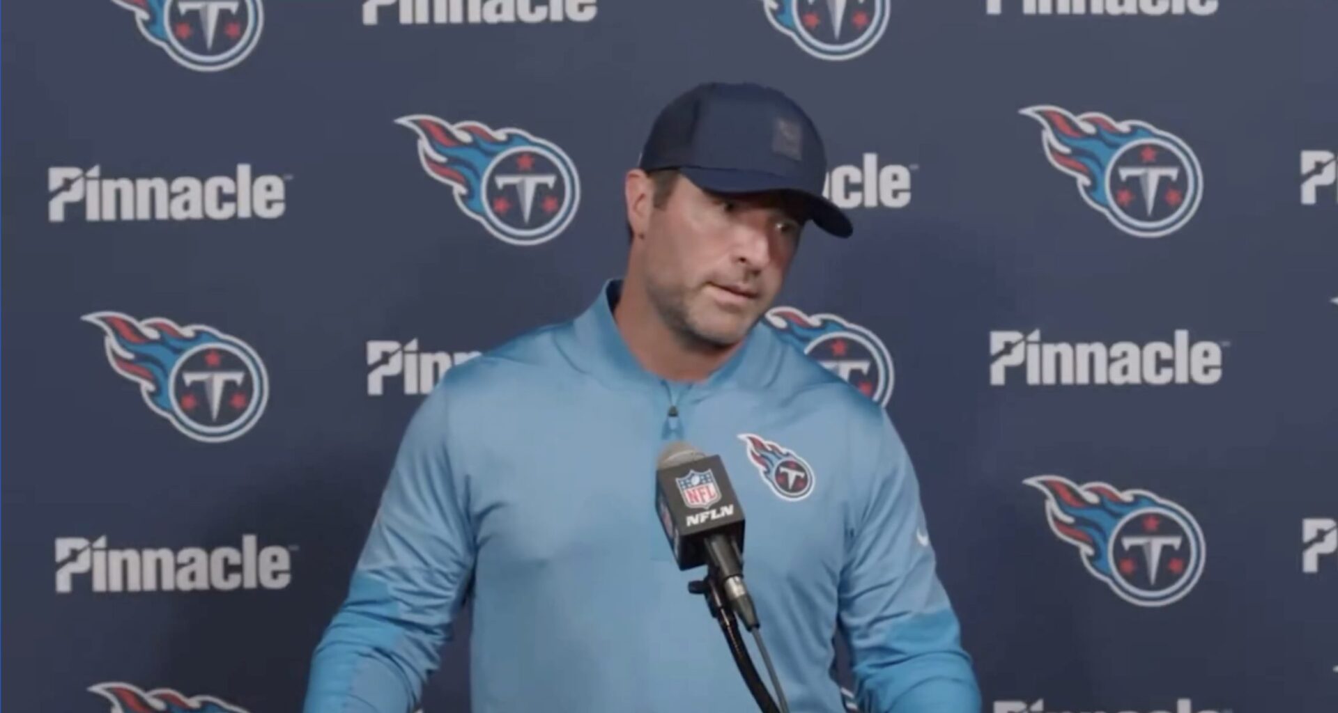 Brian Callahan has had it with Titans reporter Paul Kuharsky