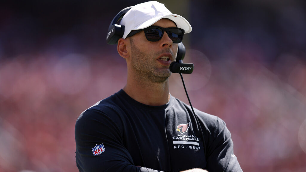 Cardinals' Jonathan Gannon...