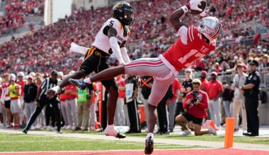 Carnell Tate Emerges as the 2026 NFL Draft’s Premier Wideout