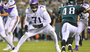 Vikings LT Christian Darrisaw Uncertain To Play In Week 1