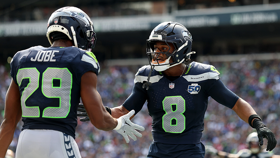 Seattle Seahawks Coby Bryant...