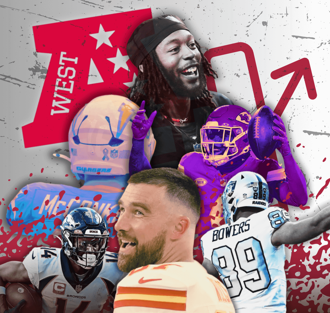 AFC West: Ranking The WRs and TEs