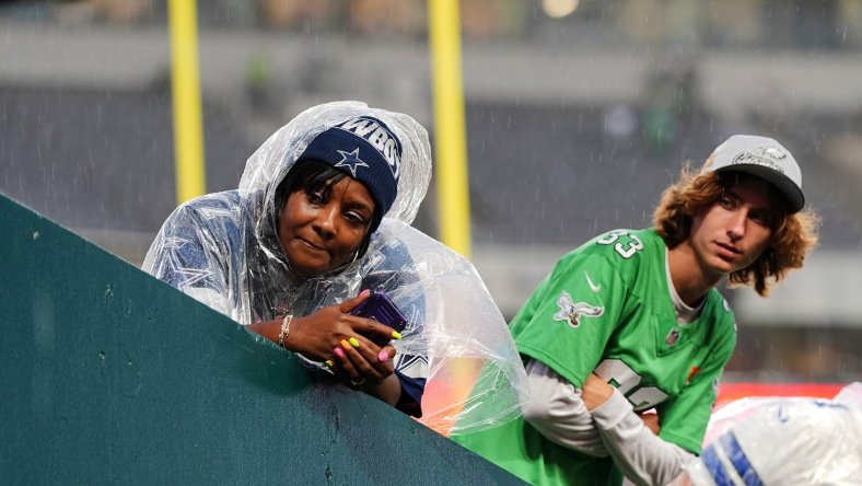 Eagles vs Cowboys weather