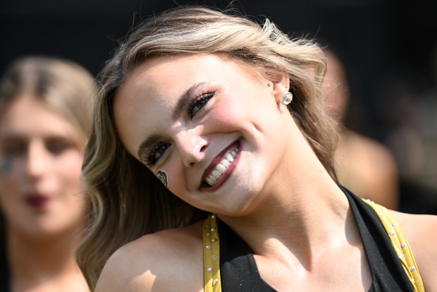 The CU Dance Team performed at the Colorado Buffaloes and...