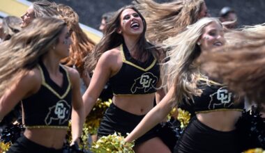 CU Dance Team Performs at the Delaware Game – Boulder Daily Camera