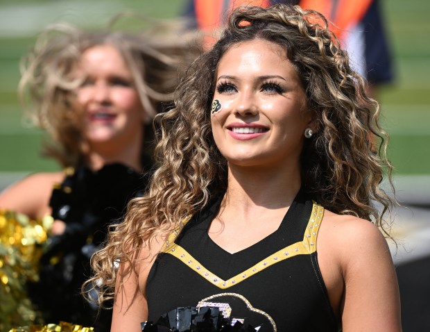 The CU Dance Team performed at the Colorado Buffaloes and...