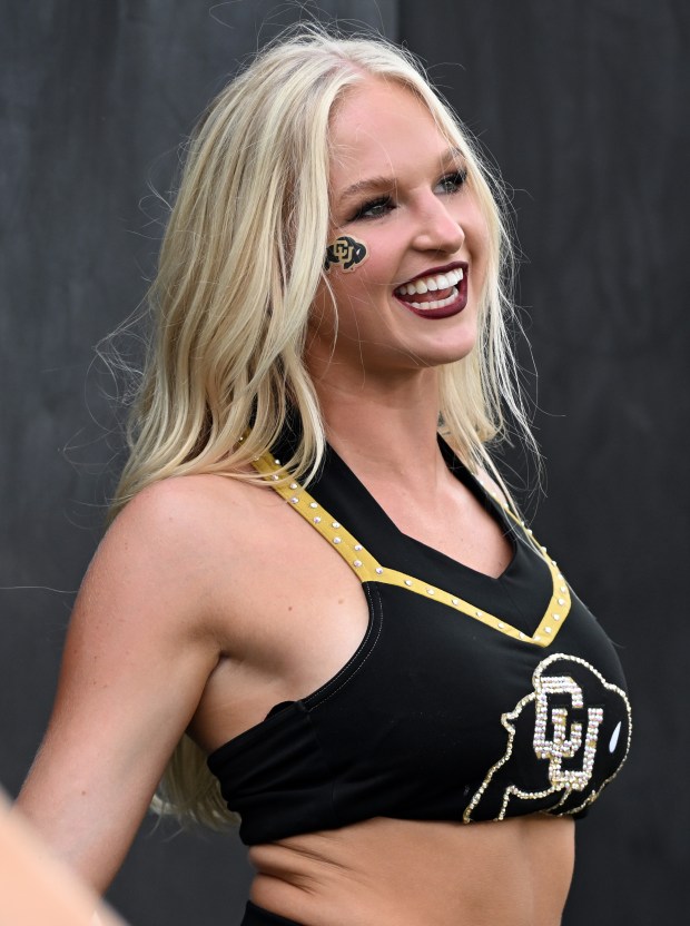 The CU Dance Team performed at the Colorado Buffaloes and...