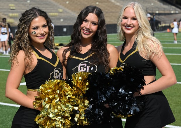 The CU Dance Team performed at the Colorado Buffaloes and...