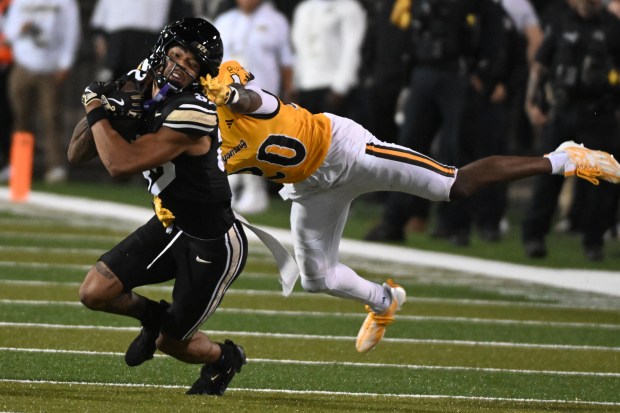 University of Colorado Buffaloes Colorado wide receiver Terrell Timmons Jr....