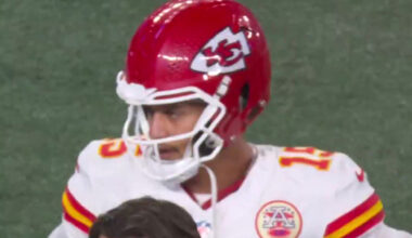 Cris Collinsworth called out for 'glazing' Patrick Mahomes live on NBC Sports despite 'turnover he caused'