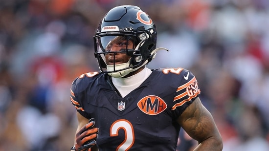 DJ Moore of the Chicago Bears in action against the Buffalo Bills.(Getty Images via AFP)