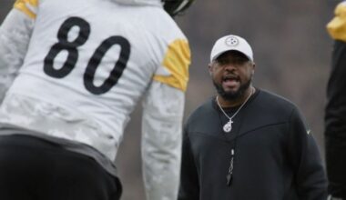 Darnell Washington Mike Tomlin Steelers