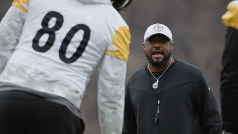 Darnell Washington Mike Tomlin Steelers