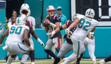 Patriots QB Drake Maye connects with Rhamondre Stevenson for key play – NBC Sports Boston