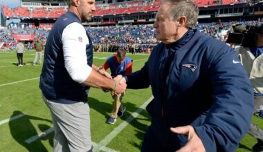 How does Mike Vrabel feel about Bill Belichick banning his scouts from UNC?
