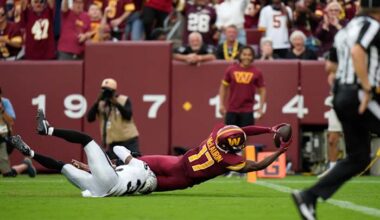 Commanders' Terry McLaurin misses practice and Jayden Daniels is a limited participant