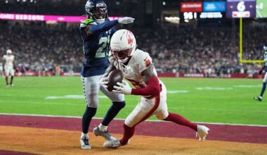 Cardinals' Marvin Harrison Jr. shows mercurial side with TD, bobbled pass against Seahawks