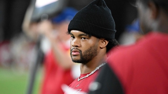 Kyler Murray has been added to the injury report ahead of the Cardinals' season opener against the Saints(Getty Images via AFP)