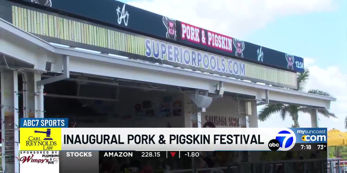 Atlanta Braves host inaugural Pork & Pigskin College Football Festival