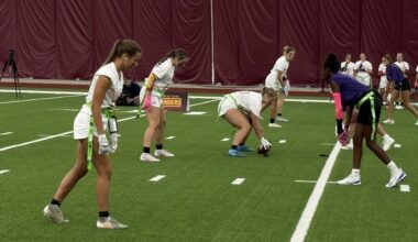 In a first, organized female flag football hits Virginia high schools