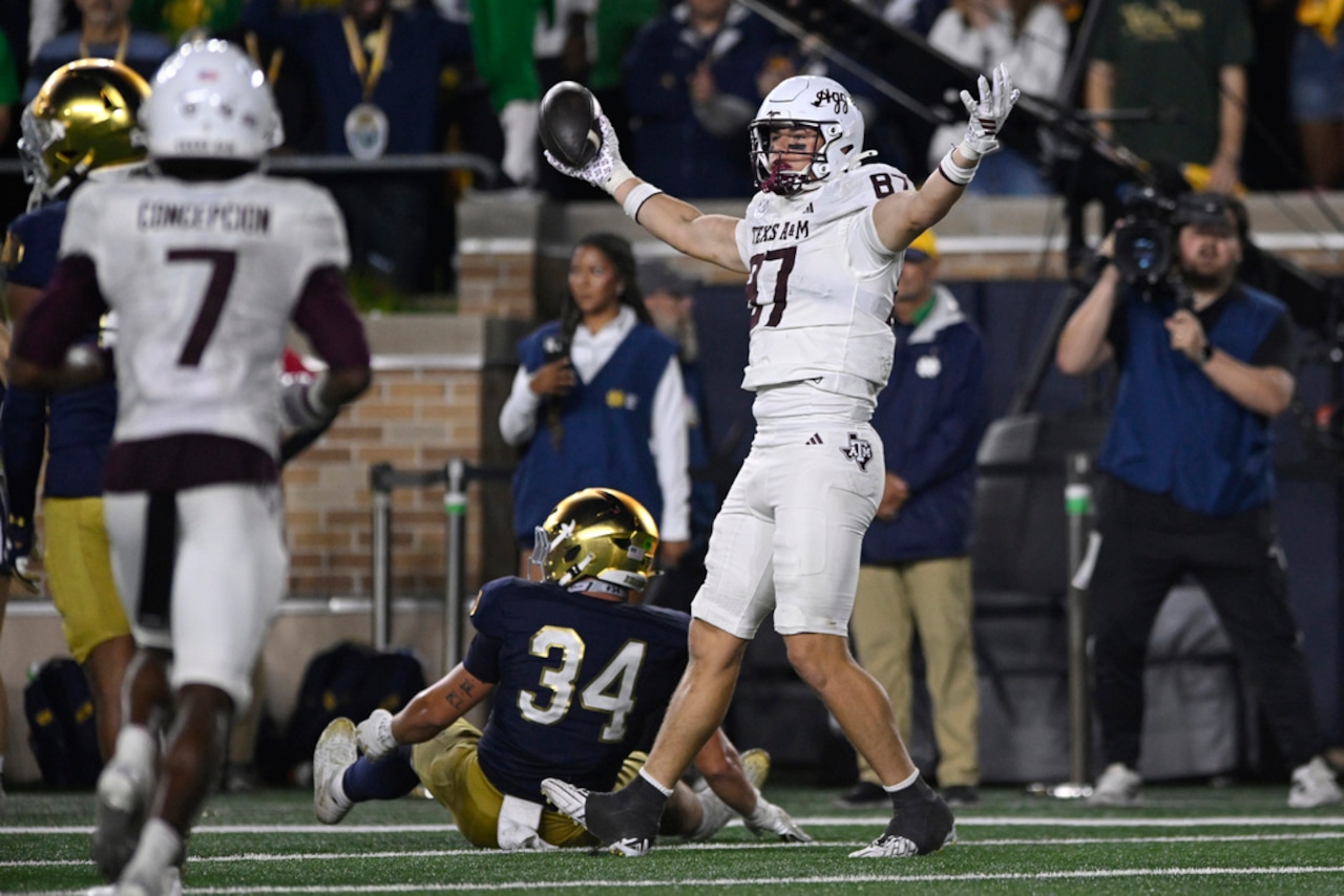 Texas A&M Notre Dame Football