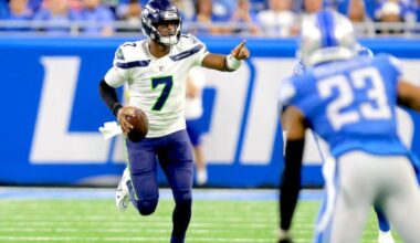 Geno Smith Played through Hamstring Tightness in Week 1 - NFL News