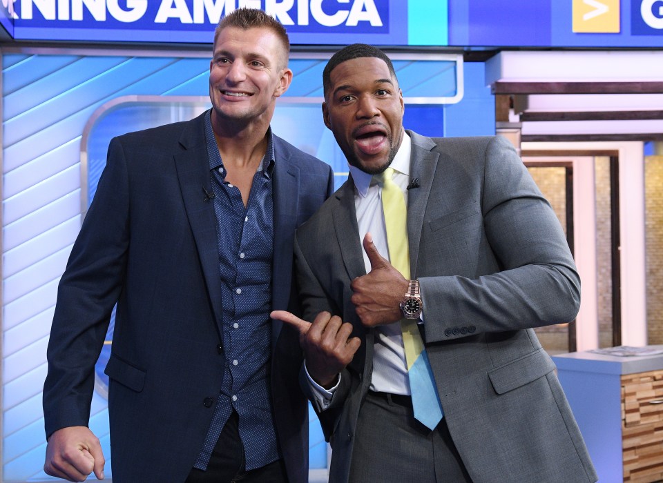 Gronkowski and Strahan are often praised for their on-air chemistry