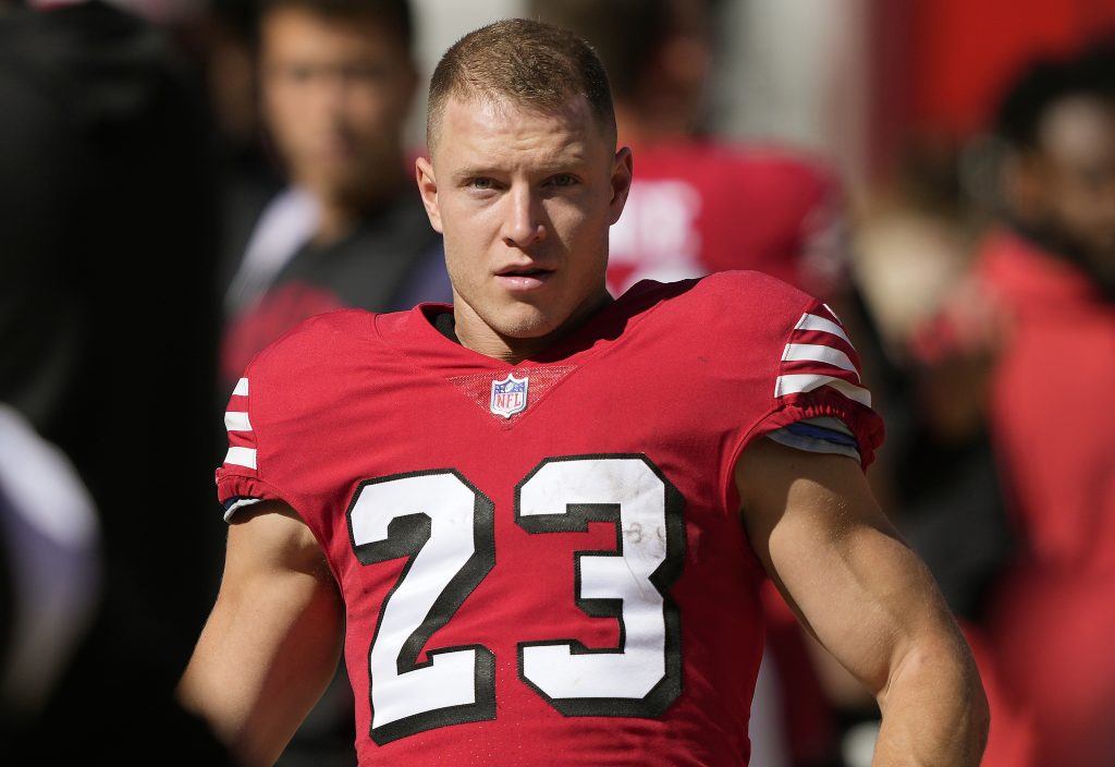49ers RB Christian McCaffrey (calf) added to injury report