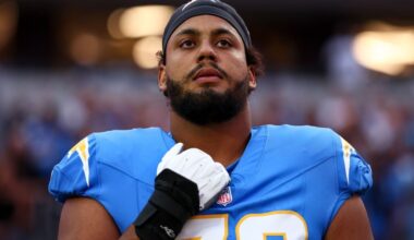 Chargers' Rashawn Slater Out for Season After Signing Record $114 Million Deal