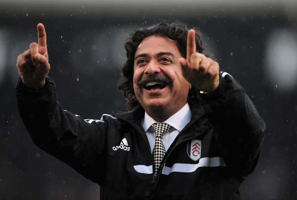 Khan has owned English Premier League team Fulham since 2013