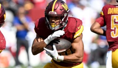 Commanders’ Austin Ekeler out for season with Achilles injury: What it means for Washington