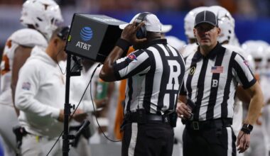 College football refs, just like us? ACC replay tweak can change how we yell at officials