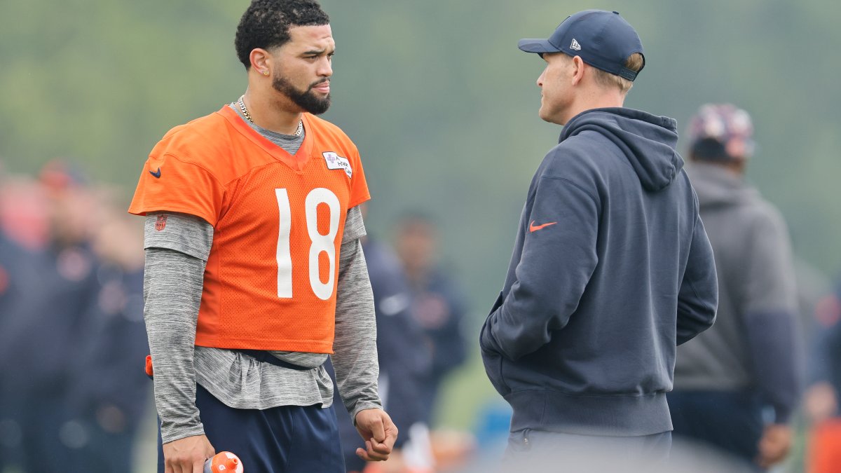 Ben Johnson, Caleb Williams hope to ‘grow together’ in 2025 season – NBC Chicago