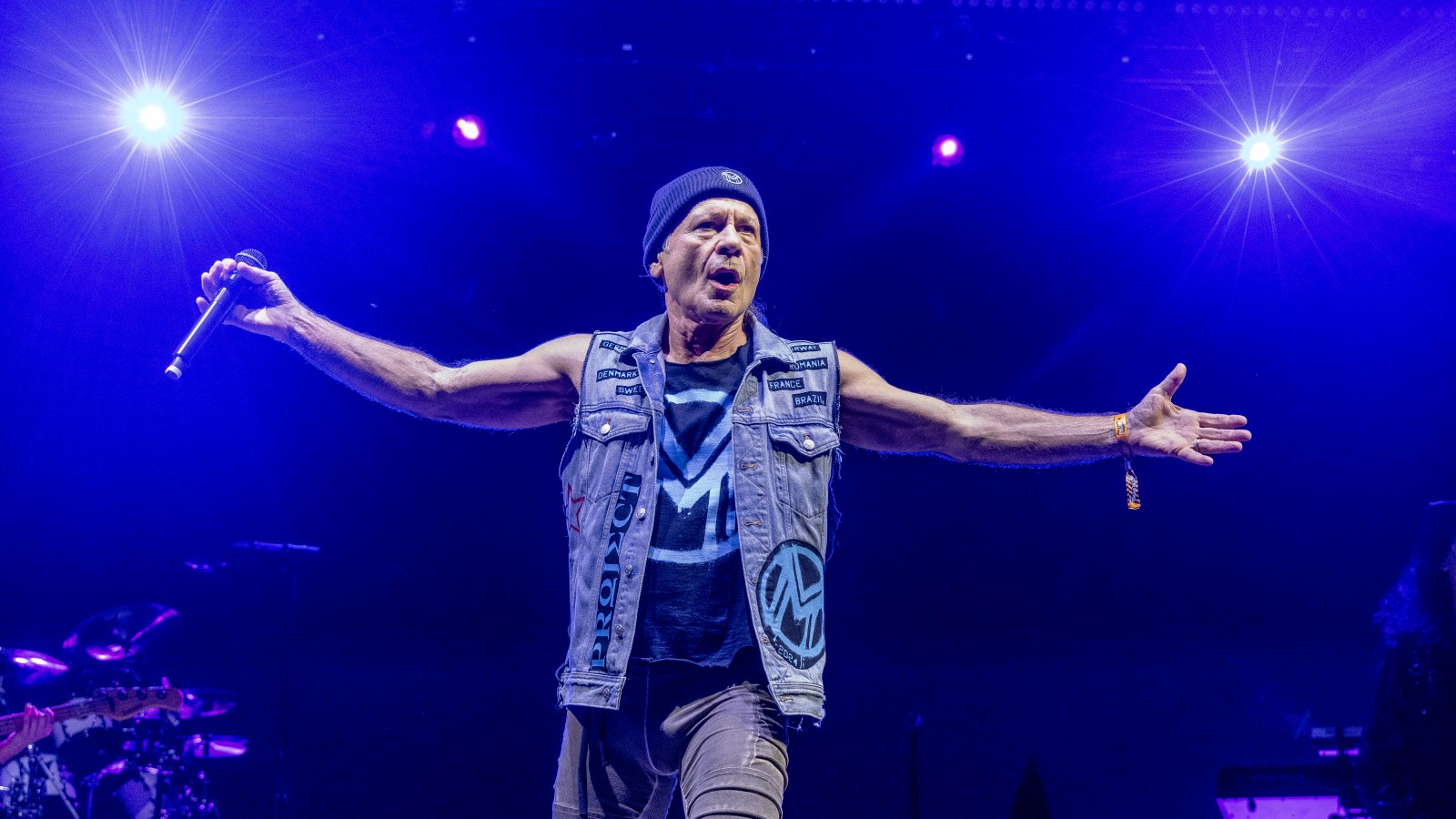 Watch Iron Maiden's Bruce Dickinson Sing National Anthem at NFL Game