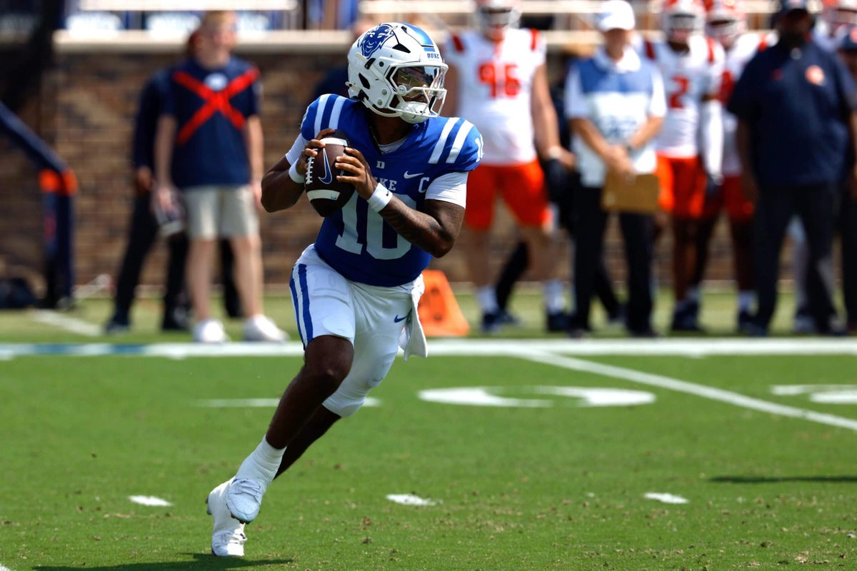 Duke is a basketball school. So why is it paying a transfer QB top-tier money?