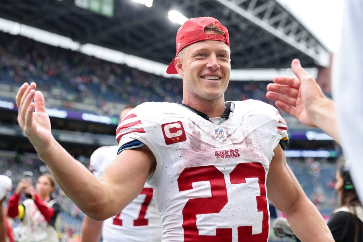 49ers minutia minute: Christian McCaffrey looks healthy despite injury scare